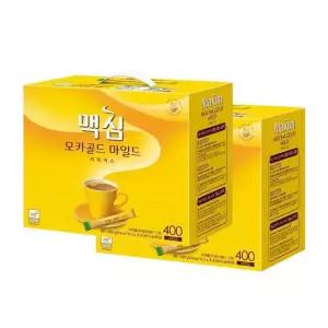 동서맥심 모카골드 마일드 커피믹스 400T 2박스