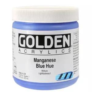 골덴 아크릴물감낱색 S1 1457 473ml ManganeseBlueHue