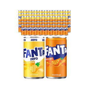 환타 제로 파인 190ml, 30개 + 오렌지 190ml, 30개