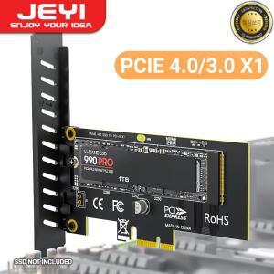 JEYI 데스크탑 PC용 어댑터 카드 2280 SSD PCIE X1 확장 GEN4 16Gbps 풀 스피드 SK1 M.2 NVME SSD-PCIe 4.0