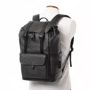 코치 26SS 리그 플랩 백팩 인 시그니처 캔버스 CU201 OY2)
