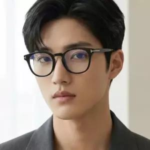 톰포드 MUST IT_ 안경테 TF6015KB 001 블루라이트차단 명품 뿔테 아시안핏 임영웅 착용