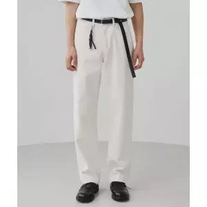 브랜디드 1880 PURE CREAM JEANS [WIDE STRAIGHT] 470615