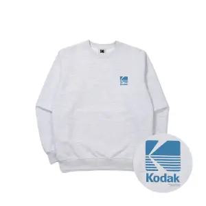 코닥 모노그램 레귤러핏 맨투맨 WHITE MELANGE 452111