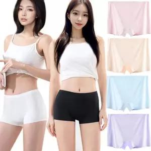 5color 여성 네모팬티 여자 사각팬티 심리스 노라인 여성팬티 네모팬티