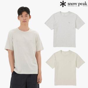 [AK수원점] [스노우피크] 멜란지 반팔 티셔츠 S25MUFTS50