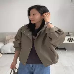 린넨 그로드 블루종 자켓 (2 color)