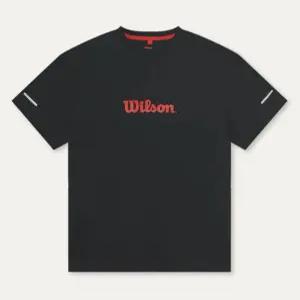 윌슨 퓨어드라이 블락 티셔츠 B1 W261001TTS21 BLK RED WHT