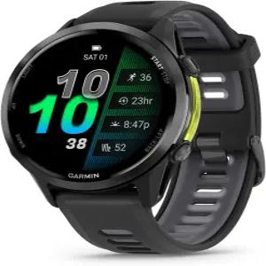 Garmin Forerner 970 프리미엄 GPS 러닝 및 트라이애슬론 스마트워치 AMOLED 디스플레이 내장 LED