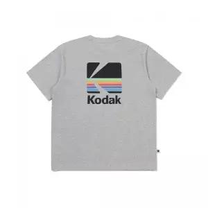 코닥 KODAK 레인보우 소로나 반팔 티셔츠 MELANGE GREY K6223LRS56MGR 198391