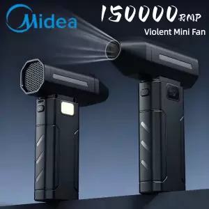 미디어 X8 브러시리스 터보 제트 팬 블로워 150000RPM 전기 에어 블로워 진공 먼지 청소기 휴대용 먼지 제
