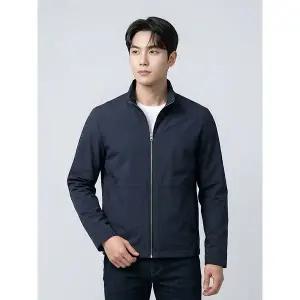[파크랜드]네이비 스트레치 펀칭 경량 점퍼 A2JJ2210657A_P423156317