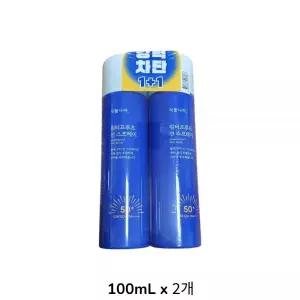 식물나라 워터프루프 선 스프레이 100mL x 2개 SPF50+ PA++++