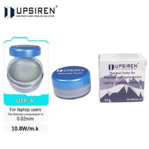 UPSIREN UTP-4 초슬림 열 퍼티 익스트림 0.02MM 두께 노트북 or 그래픽 카드 메모리 구리 시트 냉각용 특수