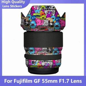 Fujifilm GF 55mm F1.7 R WR 렌즈 스티커 비닐 랩 필름 렌즈 본체 보호 스티커 프로텍터 코트 GF55 1.7R 용
