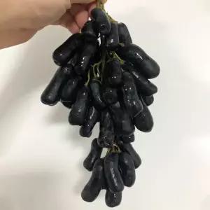 블랙사파이어 포도 1kg 2kg 씨없는 고당도 수입포도