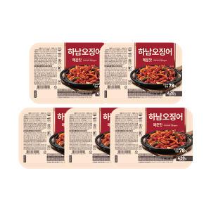 하남오징어 매운맛, 420g, 5개