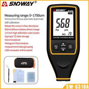 SNDWAY SW-6310A/SW-6310B 디지털 페인트 두께 게이지 폭 감도 프로브