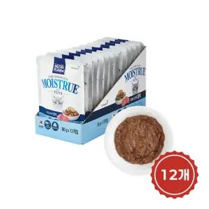 동원 뉴트리플랜 모이스트루 참치 80g 12개 고양이 길고양이 길냥이 간식