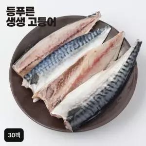 국내산 등푸른 생생 고등어 100gX30팩
