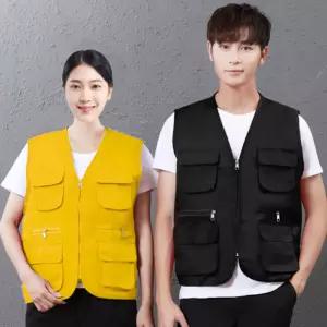 사계절용 작업조끼 현장 안전 주차 택배 물류센터 단체 빅사이즈 남녀공용 멀티포켓