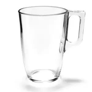 루미낙 머그컵 내열유리 머그잔 커피 유리컵 320ml 1p/내열/유리잔/유리/물컵/강화/투명/손잡이컵/커피잔