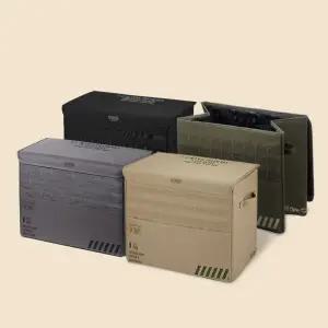 CARGO CONTAINER 트윈 트래쉬 박스(카키,베이지,블랙,그레이) 982408