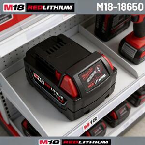 밀워키 배터리 M18 6.0Ah 충전기 M18B6 48-11-1860 공구용 리튬