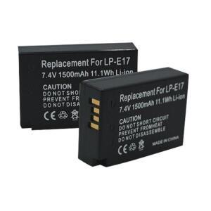 1500mAh LP-E17 LP 배터리 캐논 EOS R8 R50 RP R10 200D 77D M3 M5 M6 T6i T6s T8i T7i