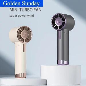 냉풍기 휴대용 5단 속도 조절 가능 100단계 고속 초강력 에어 더스터 충전식 미니 USB 핸드헬드
