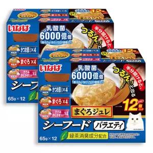 이나바 마구로쥬레 씨푸드 버라이어티 65g (IMC-204) x 24개