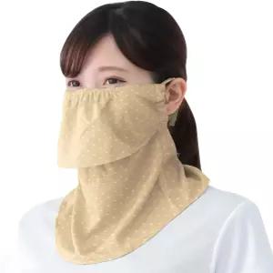 야케누 UV 컷 마스크 야외용 패브릭 페이스 커버 통기성 넥웨어