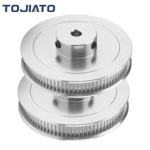 VORON 80 치아 GT2 타이밍 풀리 동기 보어 5/8mm 너비 벨트 알루미늄 합금 휠