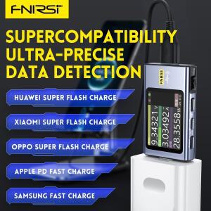FNIRSI FNB58 테스터, 전압계, USB 전력 손실 감지 장비 PD 트리거
