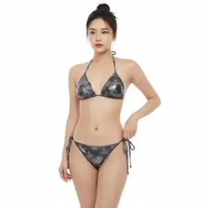 비비안웨스트우드 SS25 여성 로고패턴 비키니 수영복 8101000F J0098 N401