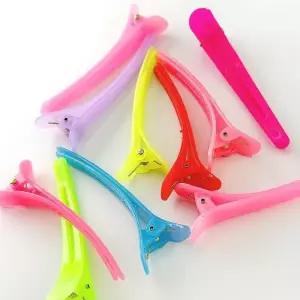 [룽스_61]헤어 집게 8cm 헤어악세사리 10p 뿌리볼륨 핀셋핀
