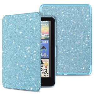DJ RPPQ 7인치 KINLDE PAPERWHITE 12세대 블루 케이스 슬립 에디션 블링 PU 컬러소프트 시그니처 7인치용 자동 KOBO 가죽 놀라운 1세대 아님 2024 커버 웨이크 킨들 출시