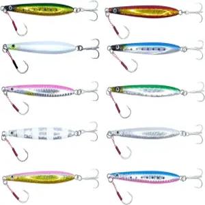 OHF 금속 지그 세트 20g/30g/40g 어시스트 훅 포함 0개