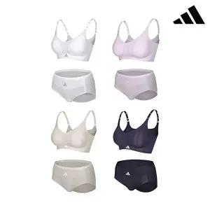 [아디다스]26SS 아디다스 정품 쿨메쉬 제로 브라팬티 4세트 패키지