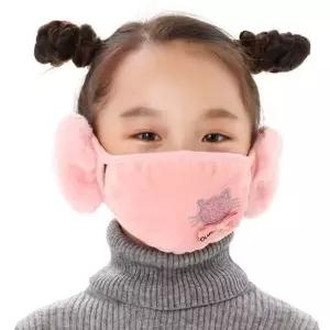 마스크 B3U0D0N9 겨울 귀마개 입 승마 귀 방한 보온 야외머플러
