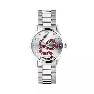 YA1264076 G타임리스 남성 메탈 쿼츠 38mm