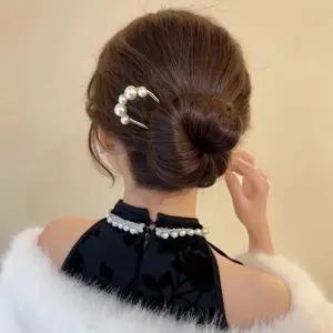 온더벨라 U자 헤어비녀핀 올림머리비녀 뒤꽂이 1+1
