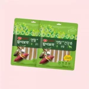 하림펫푸드 밥이보약 덴탈플러스 건강츄 관절 7개입x2 강아지 치석제거 4450286