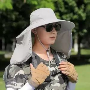 [패션] 성인플랩캡 썬바이저 생활용품 햇빛가리개모자 방수 화이트