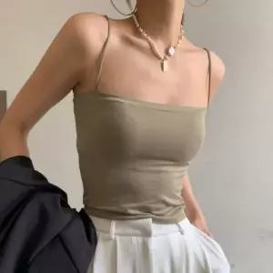 [하프클럽/]쿨썸머 여성탱크탑 패드 내장 끈나시 캐주얼 티셔츠 면티