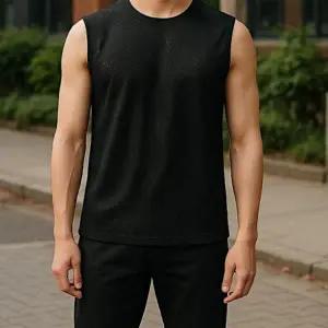 [하프클럽/]민소매 남성 쿨 나시티 메쉬 스포츠 운동 헬스 이너