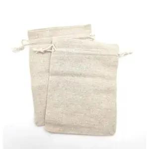 [패션] 린넨더스트백 더스트백 파우치 복주머니 린넨 린넨에코백 13X18CM