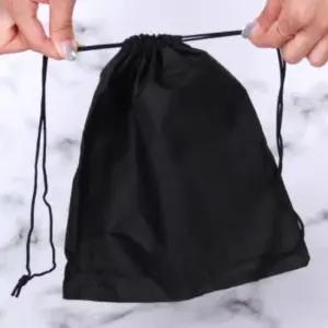 [패션] 복주머니백 주머니 보관 스트링 블랙 복조리 포장 조이개 조리개 파우치 23x25