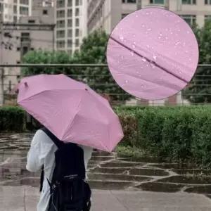 [패션] 자동 미나양산 암막 암막양산 3단우산 양우산 양산겸용 우양산 핑크