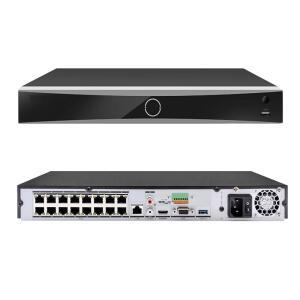 DS-7616NXI-K2 /16P 16CH 4K 16채널 PoE AcuSense NVR 네트워크 비디오 레코더(HDD 미포함) 사람/차량 감지, ONVIF /HIK IP 카메라